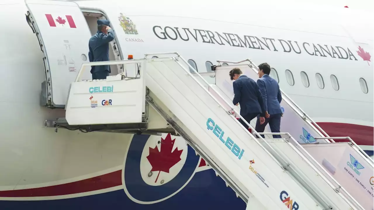 Delayed by plane troubles, PM Trudeau finally heading home from India