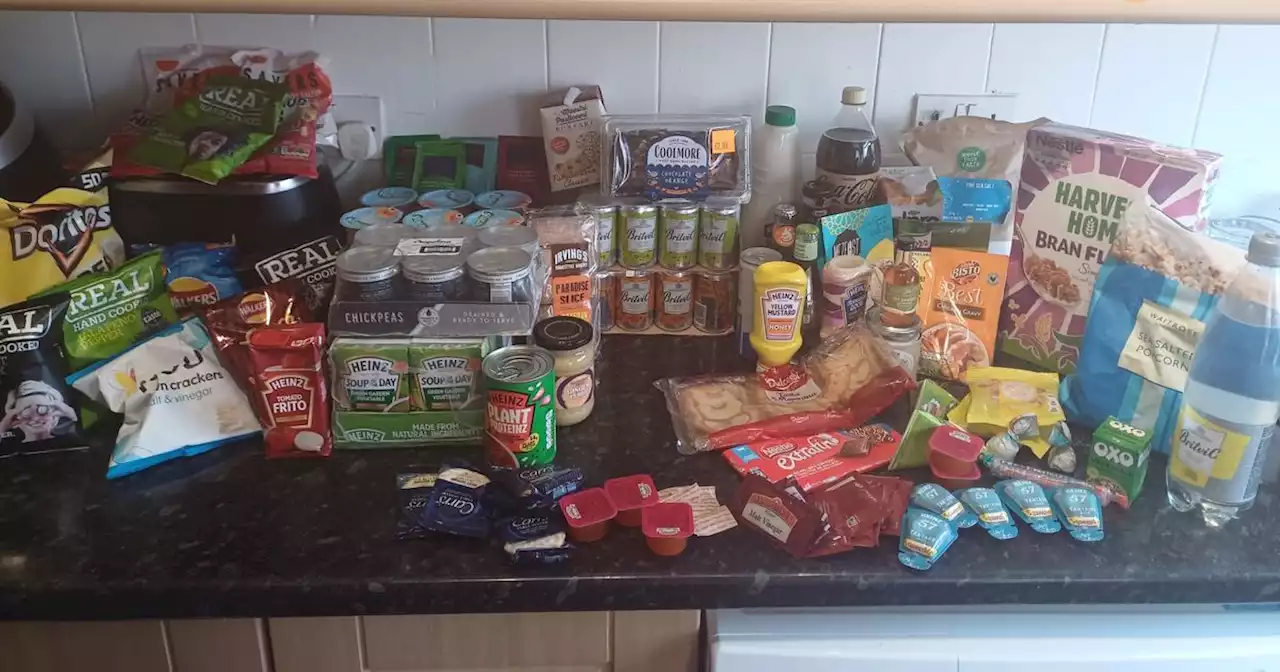 I bought a mystery box of out of date food and it cost me £26