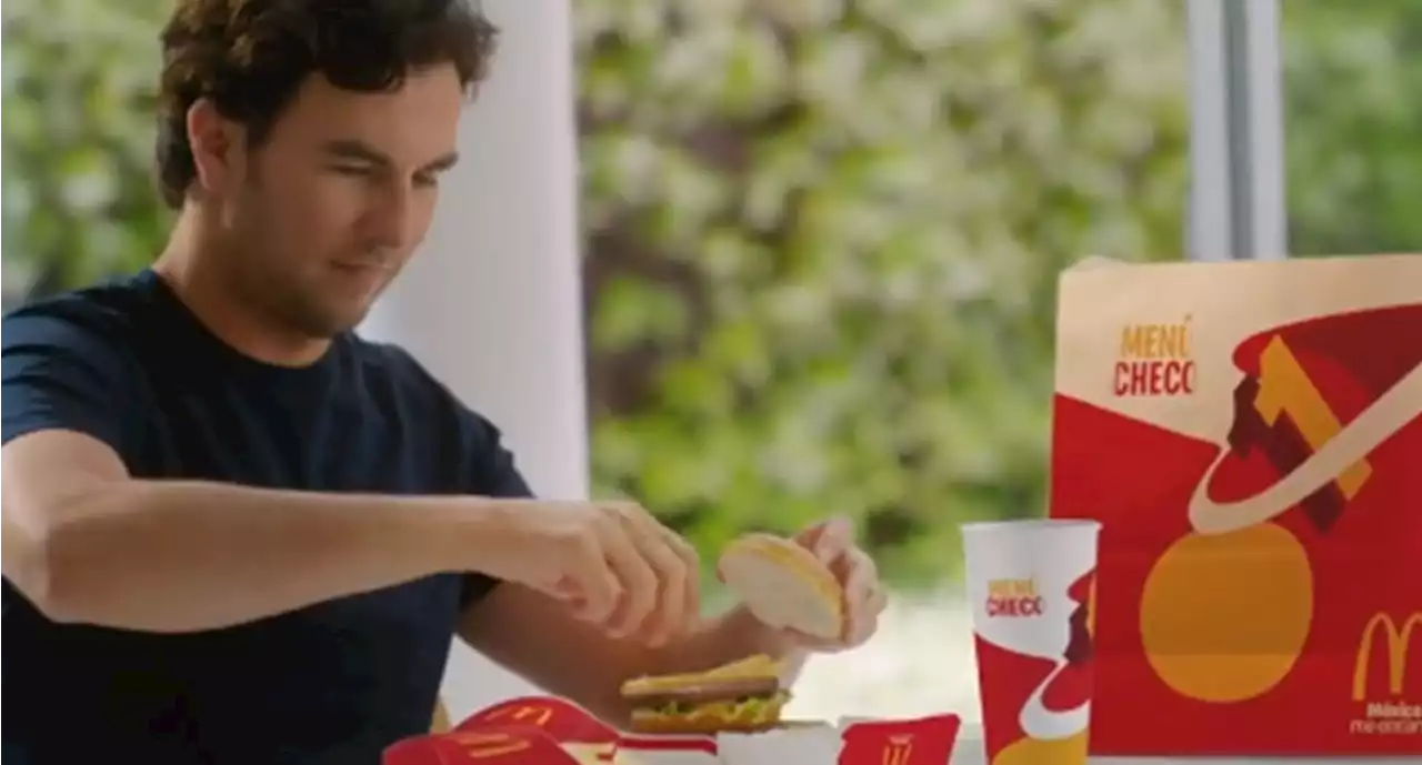 VIDEO: Mc Donalds lanza menú de Checo Pérez; ya está disponible en México