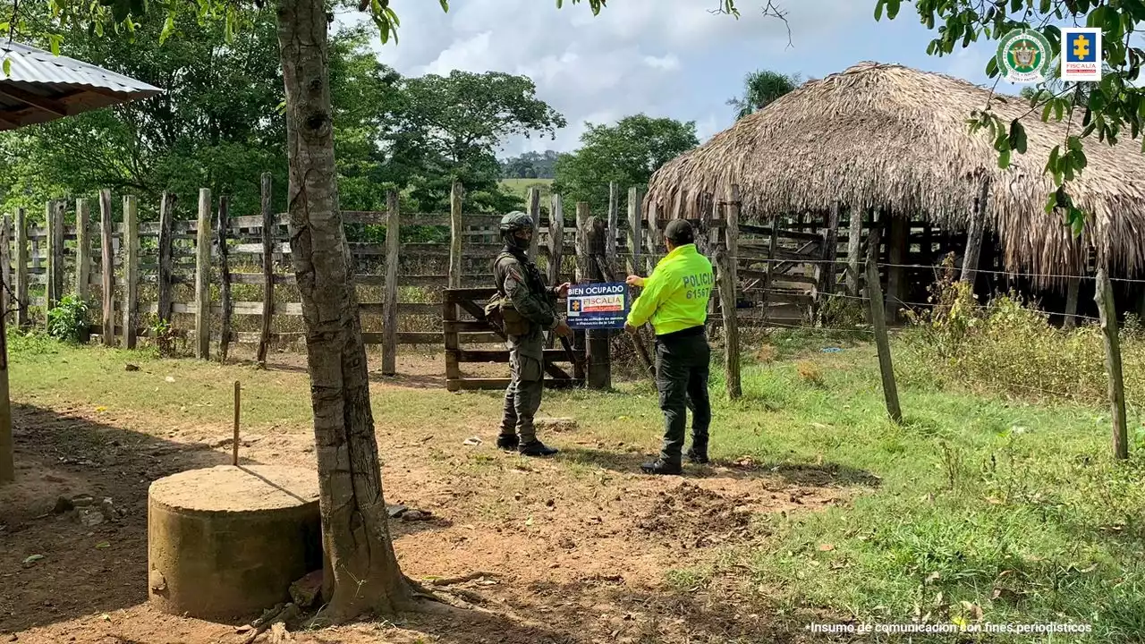 Ocupan bienes por 25.000 millones que harían parte del ‘Clan del Golfo’