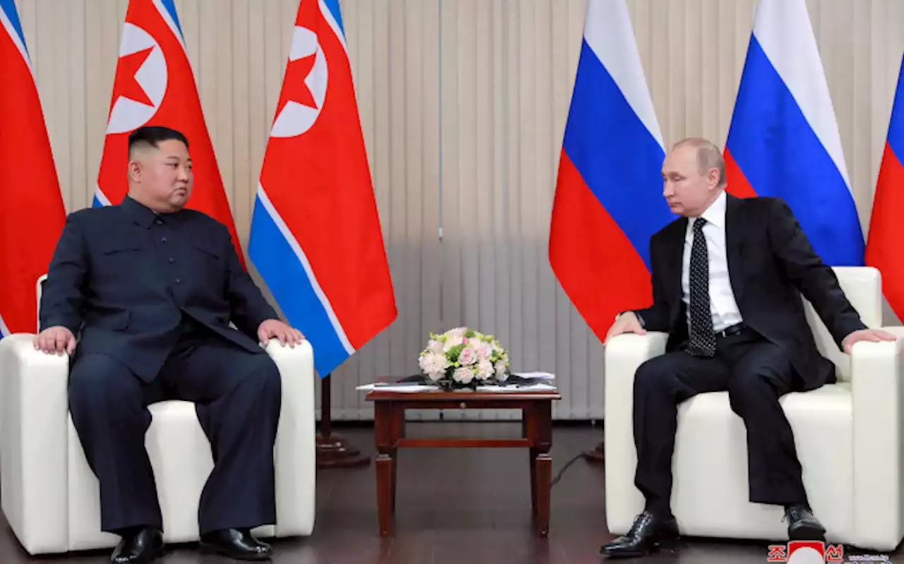 N. Korea's Kim in Russia for Putin talks as US warns on arms deal