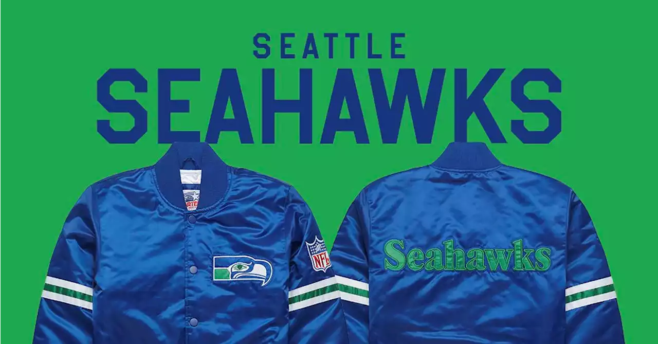 Seahawks STARTER Satin Jackets are here! And we have a giveaway winner!