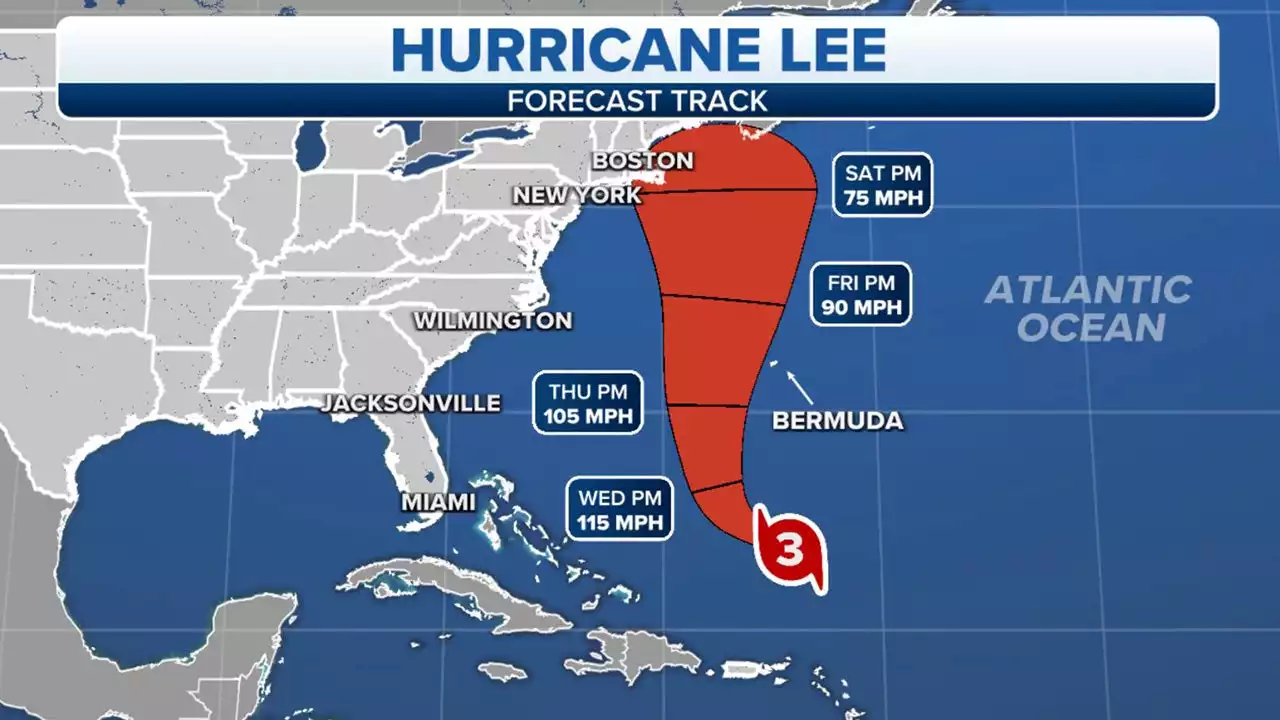 Hurricane Lee threatens New England with tropical-storm-force winds, dangerous surf over weekend