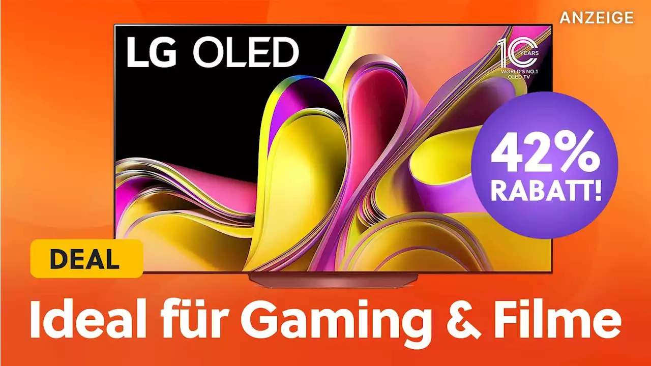 42% Rabatt auf einen LG OLED-TV mit 77 Zoll und 120Hz: So günstig bekommt ihr ihn ansonsten nirgendwo!