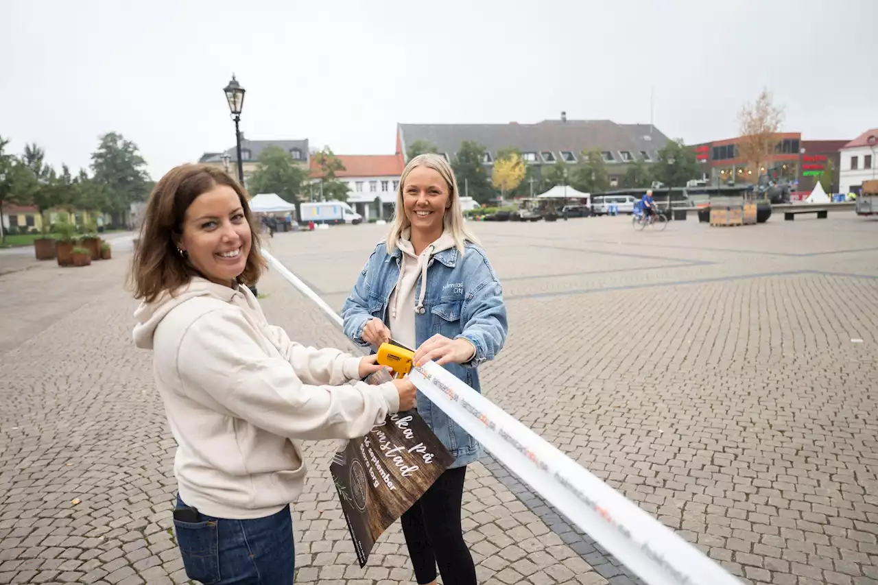 Tusentals besökare väntas till matfesten på Stora torg