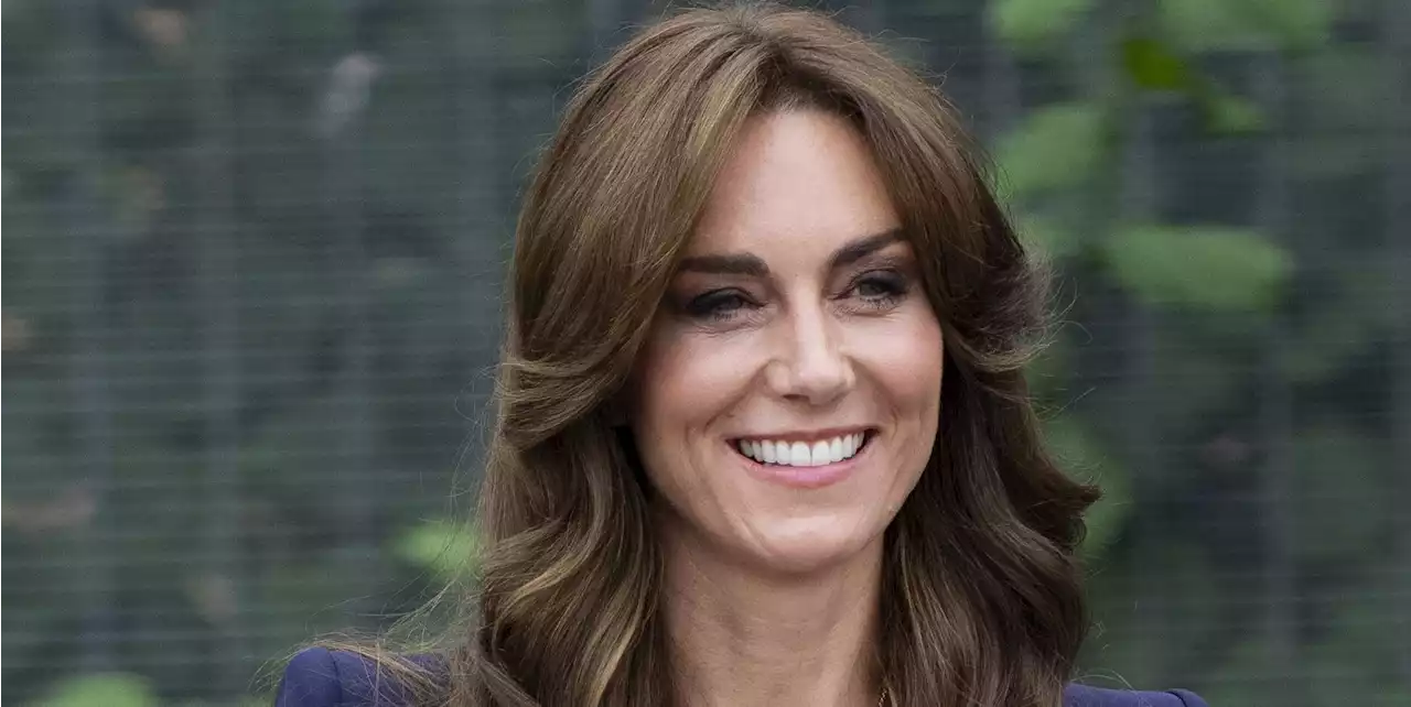 Princess Kate Delivers a Royal Style Lesson in Suiting Up With Navy Blue Set