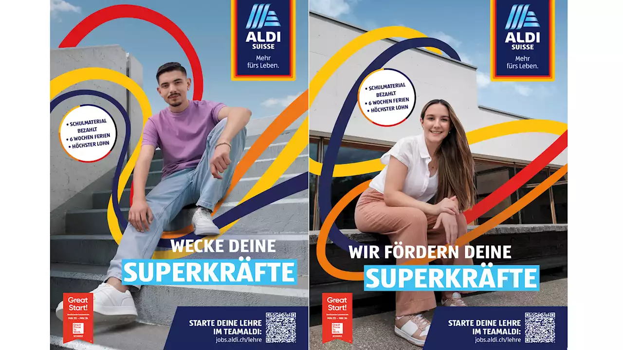 Recruiting: Aldi Suisse verleiht Superkräfte