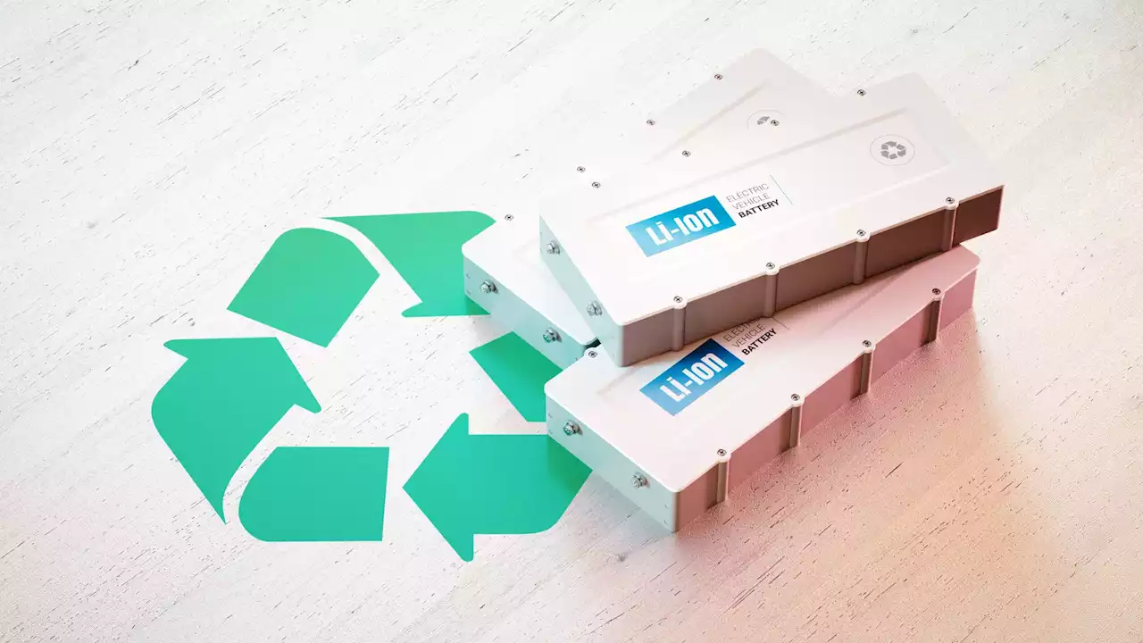 Lithium batteries will now be made using recycled components