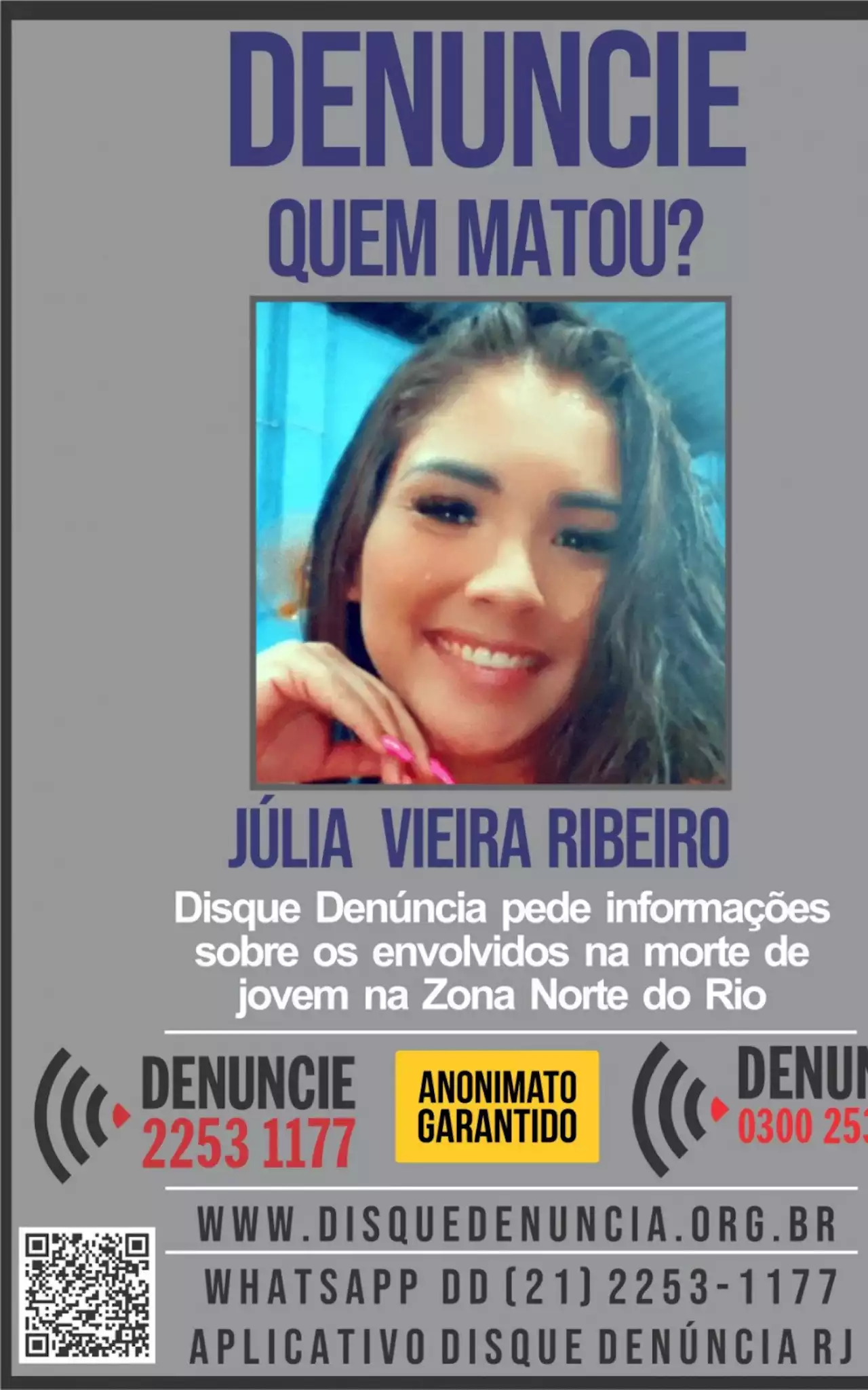 Disque Denúncia pede informações sobre morte de jovem na Zona Norte | Rio de Janeiro