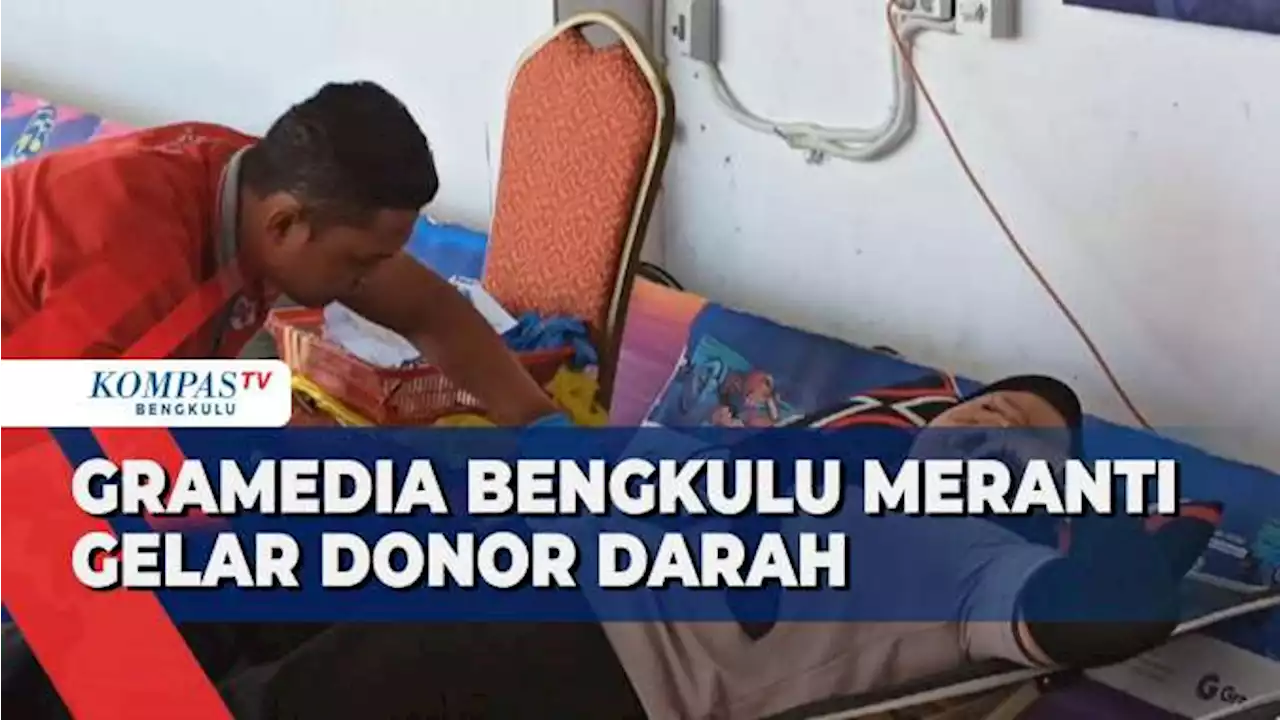 Gramedia Bengkulu Meranti Gelar Donor Darah