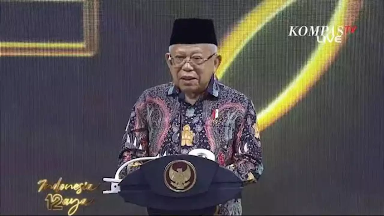 Wapres Maruf Amin Minta Media Jaga Nalar Rasional Masyarakat Jelang Pemilu 2024