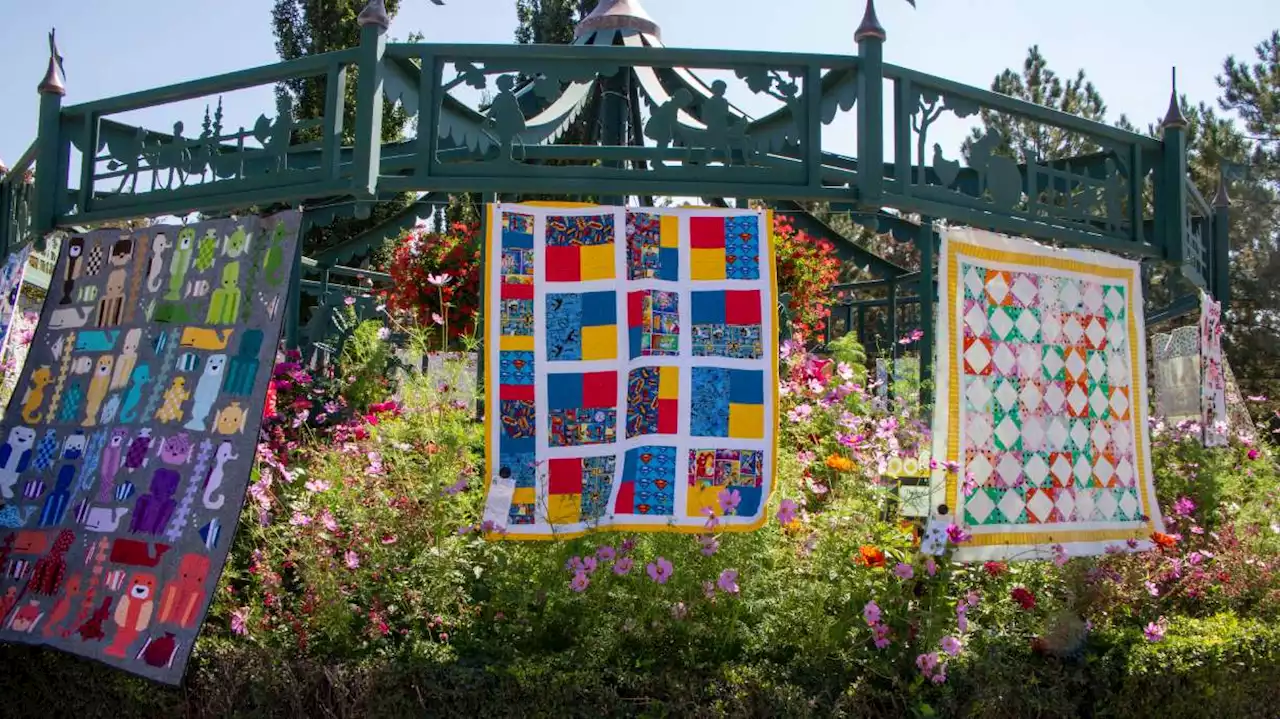 'Community of quilters': Garden of Quilts exhibit unites nature and community