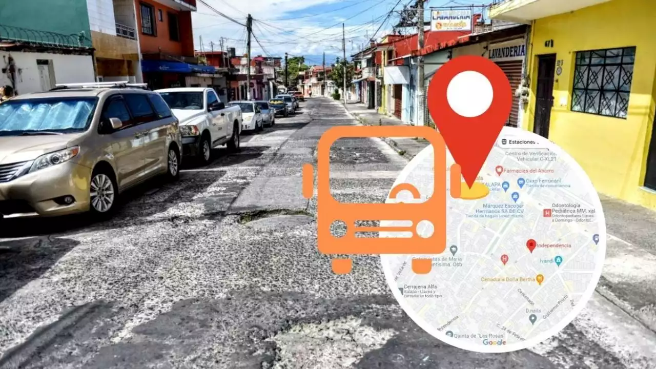 Cierre vial: Esta ruta de camión en Xalapa Centro cambiará el 13 de septiembre (+mapa)