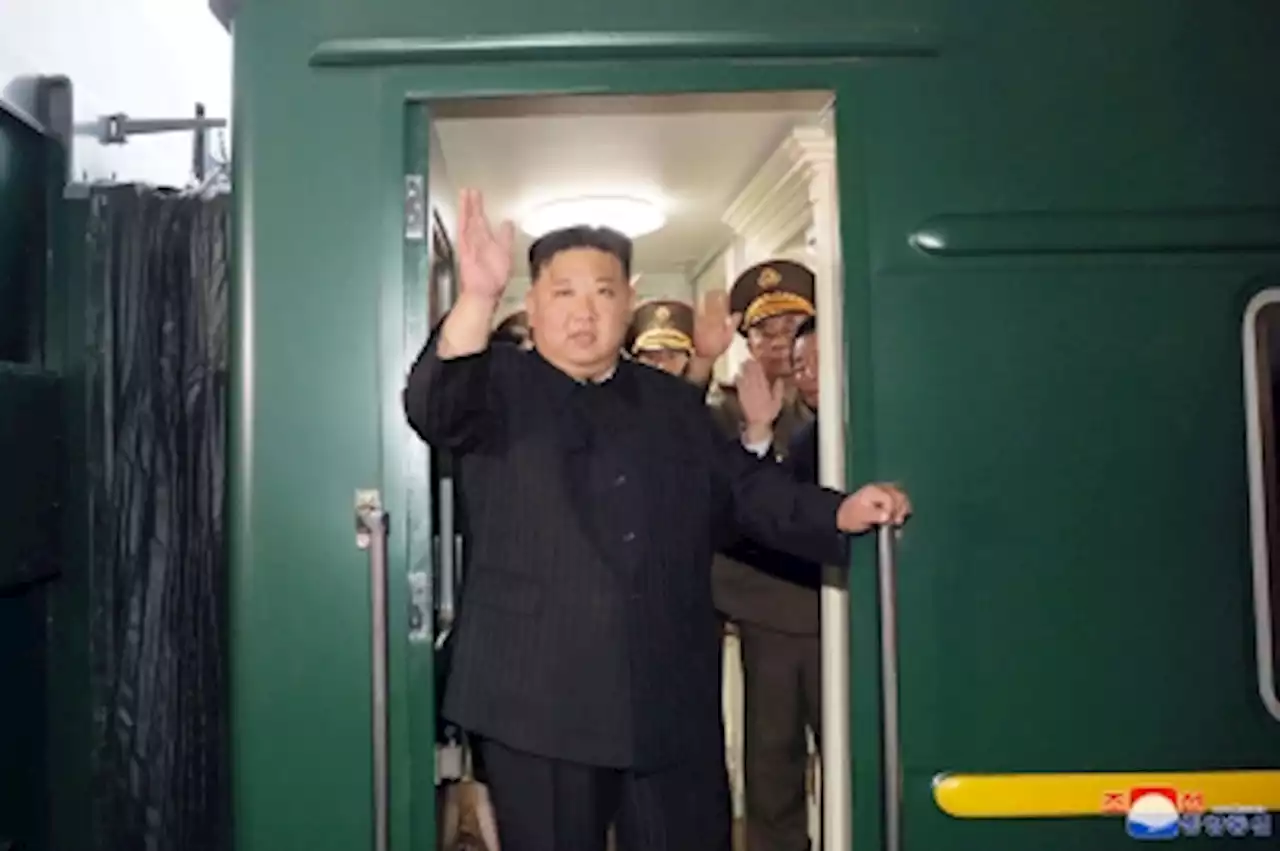 N. Korea's Kim Jong-un heads to Russia for Putin talks