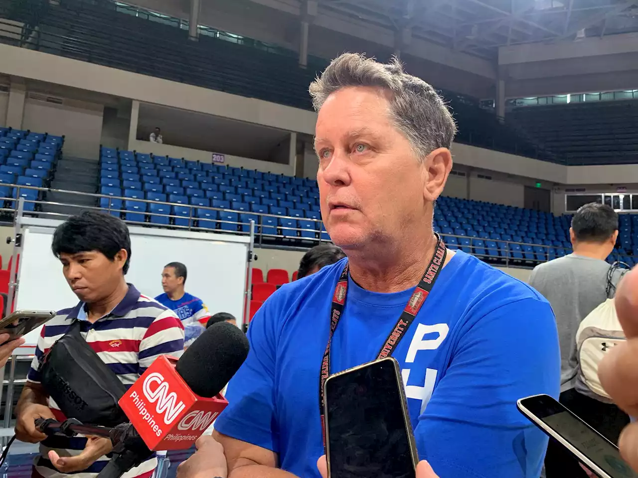 Cone satisfied with Gilas lineup but hopeful on Abueva, Perkins inclusion in Asian Games