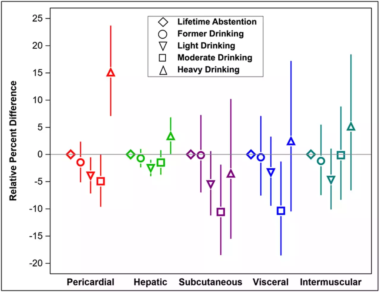 Study finds heavy alcohol consumption linked to ectopic fat