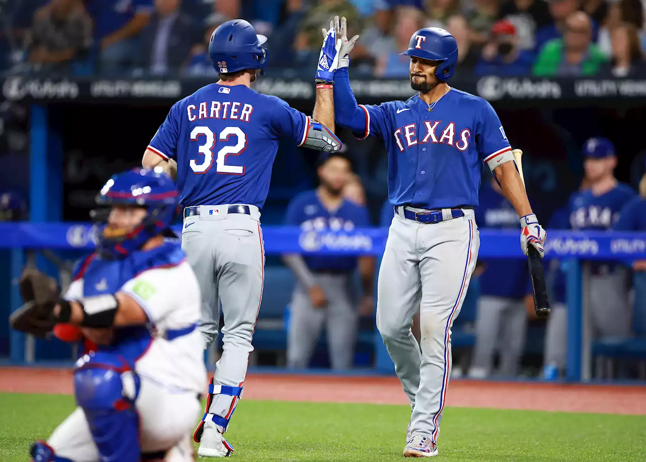 Texas Rangers beat the Blue Jays 10-4