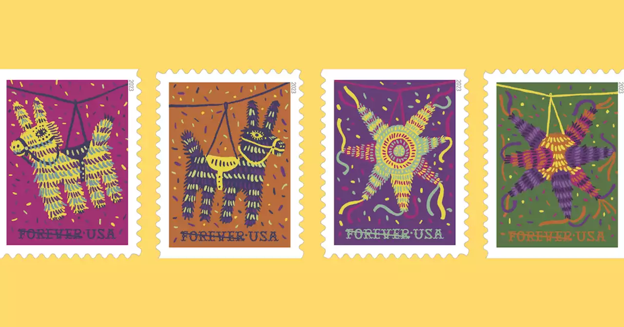 USPS unveils new stamps featuring an iconic Hispanic symbol of celebration