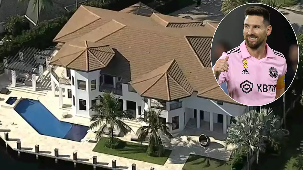 Lionel Messi buys $10.75 million waterfront mansion in Florida