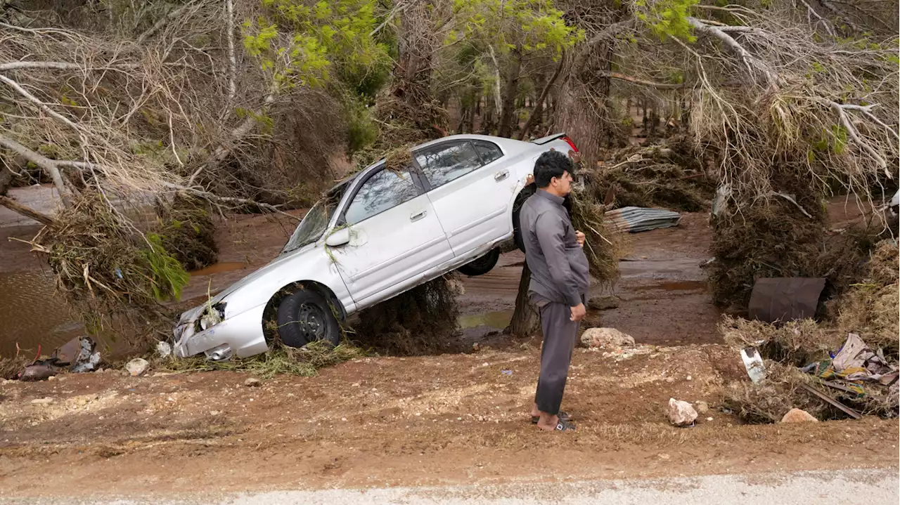 Flooding creates a disaster zone in Libya from Storm Daniel