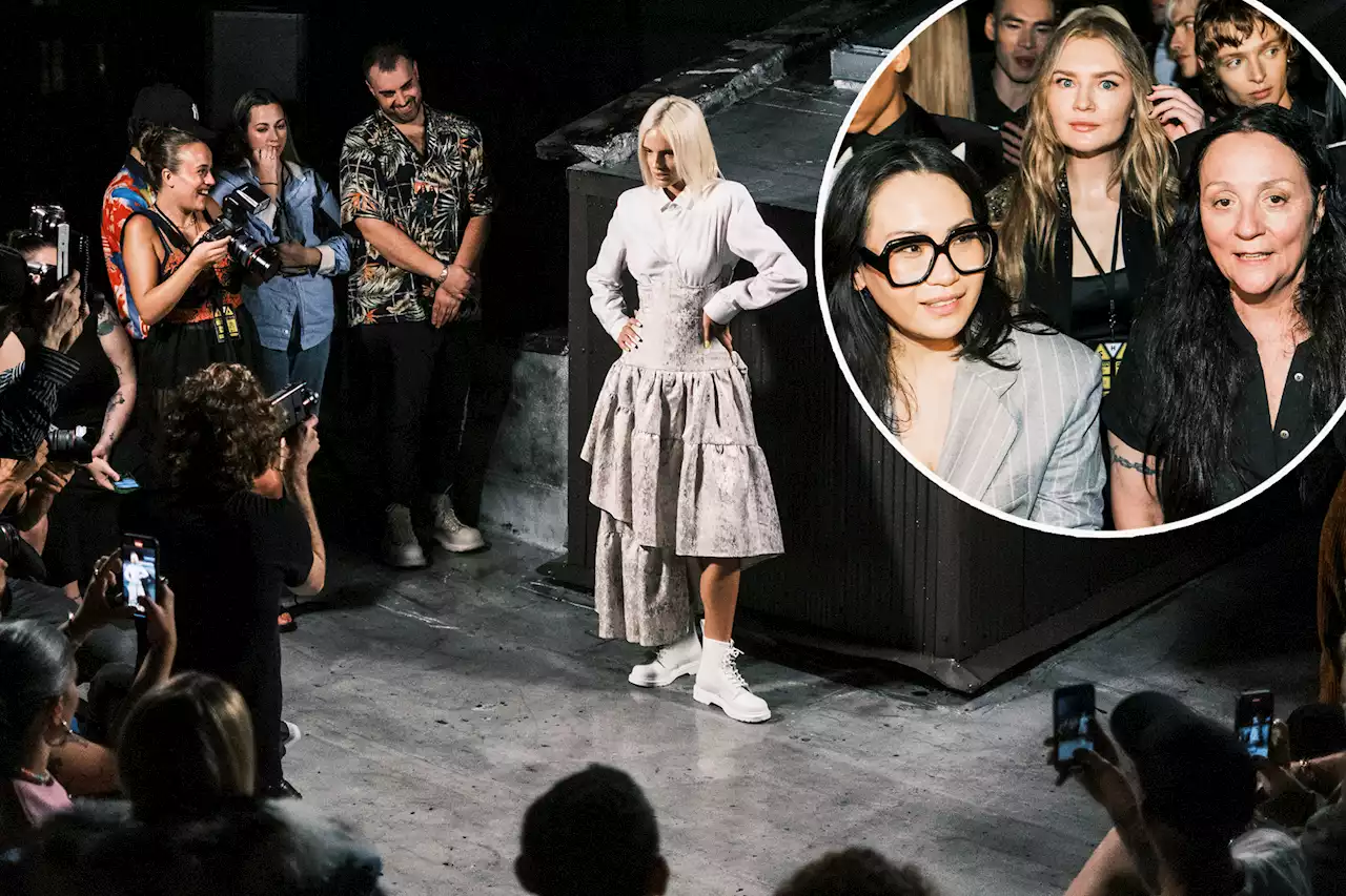 Anna Delvey’s NYFW lockdown show: Arresting looks, ‘80’s vibes on an East Village rooftop