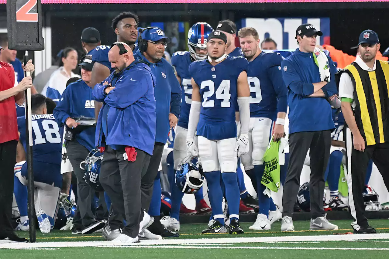 Giants’ Brian Daboll takes blame for embarrassing opener with changes likely to follow