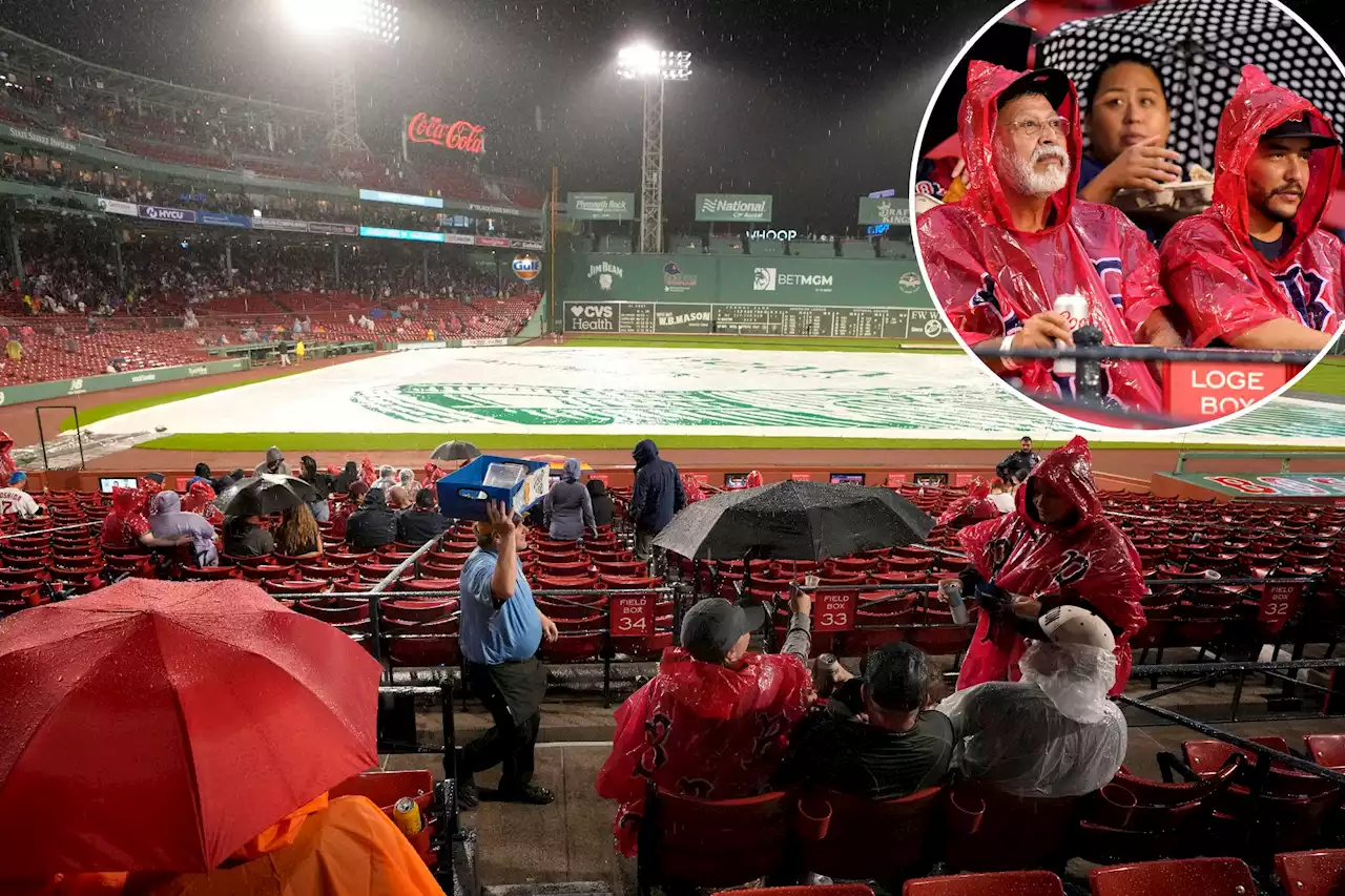 Yankees-Red Sox set for a doubleheader on Tuesday after rainout