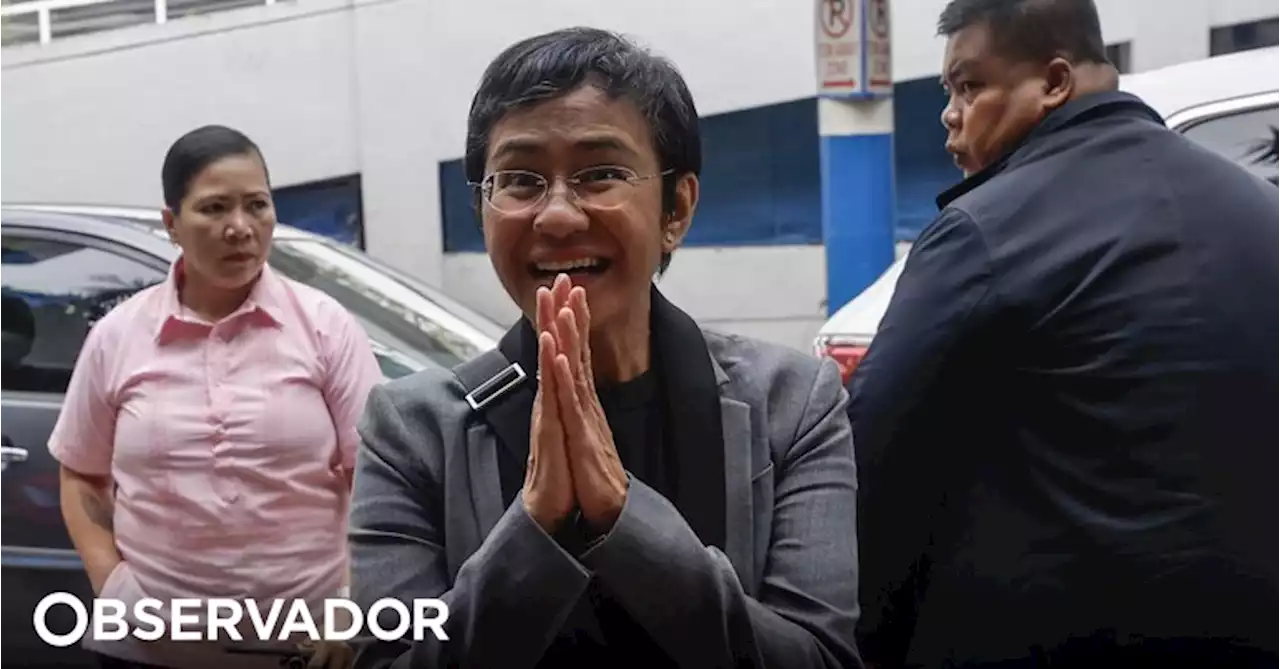 Nobel da Paz Maria Ressa absolvida em caso de evasão fiscal nas Filipinas