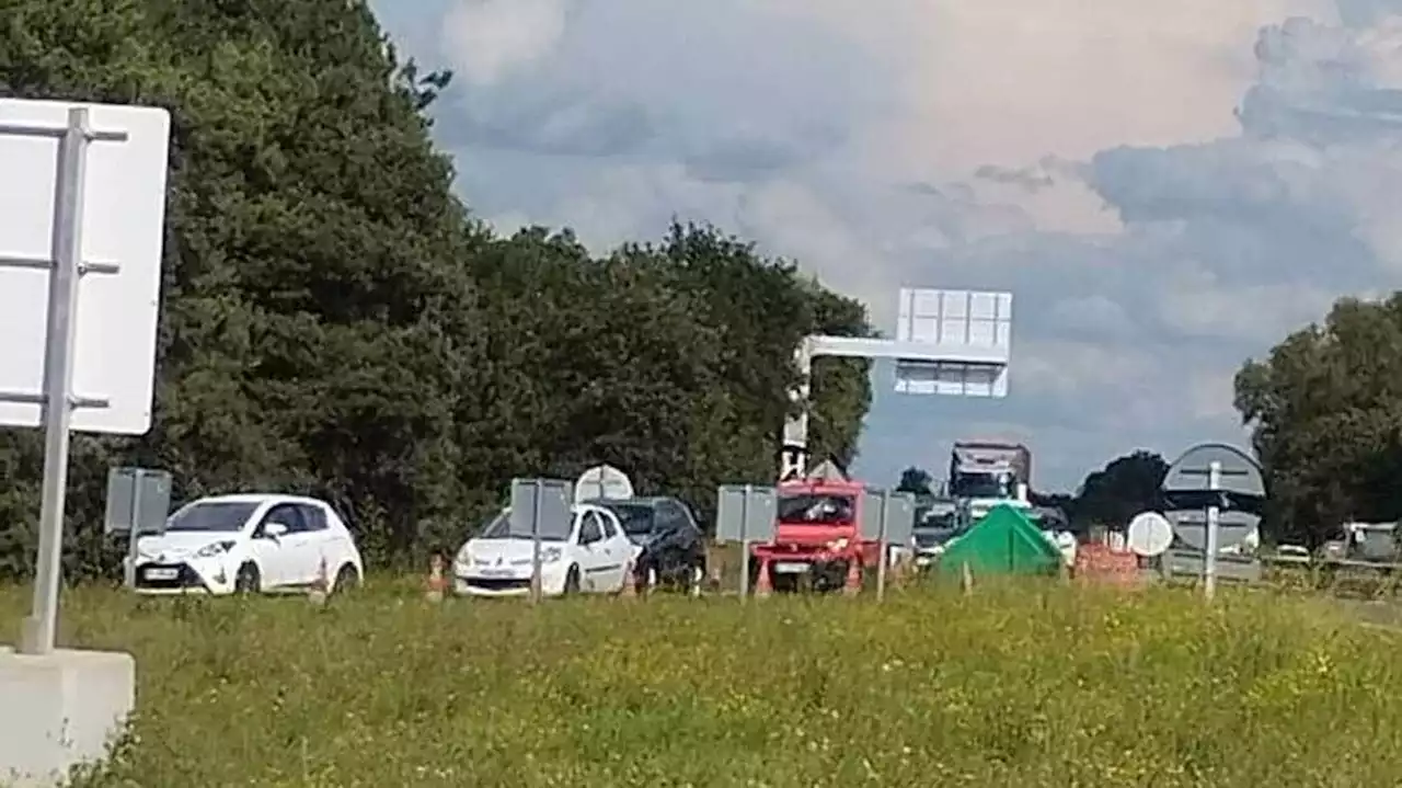 Trafic routier très perturbé chaque jour en raison des travaux sur la nationale Nantes-Saint-Nazaire