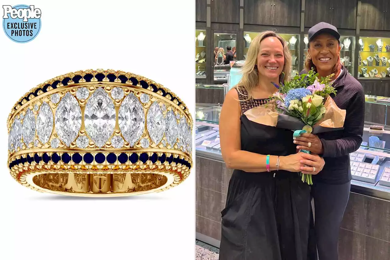 The Sweet Symbolism Behind Robin Roberts and Amber Laign's Identical Wedding Rings (Exclusive)