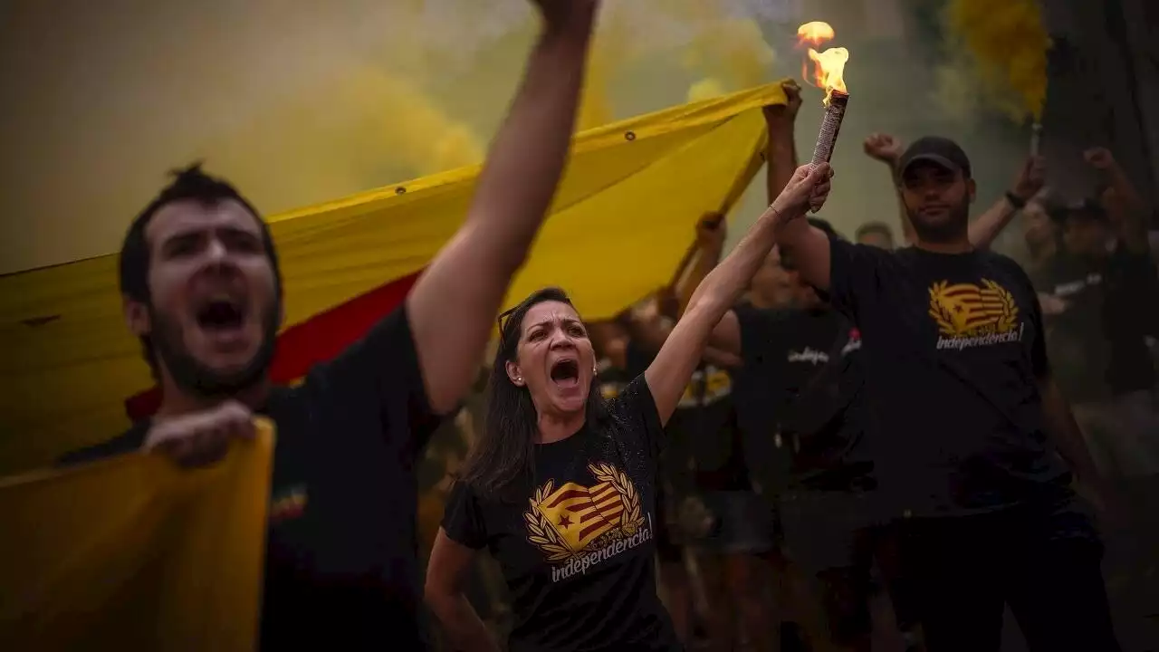 Espagne: en Catalogne, les indépendantistes affichent leur unité lors de la Diada