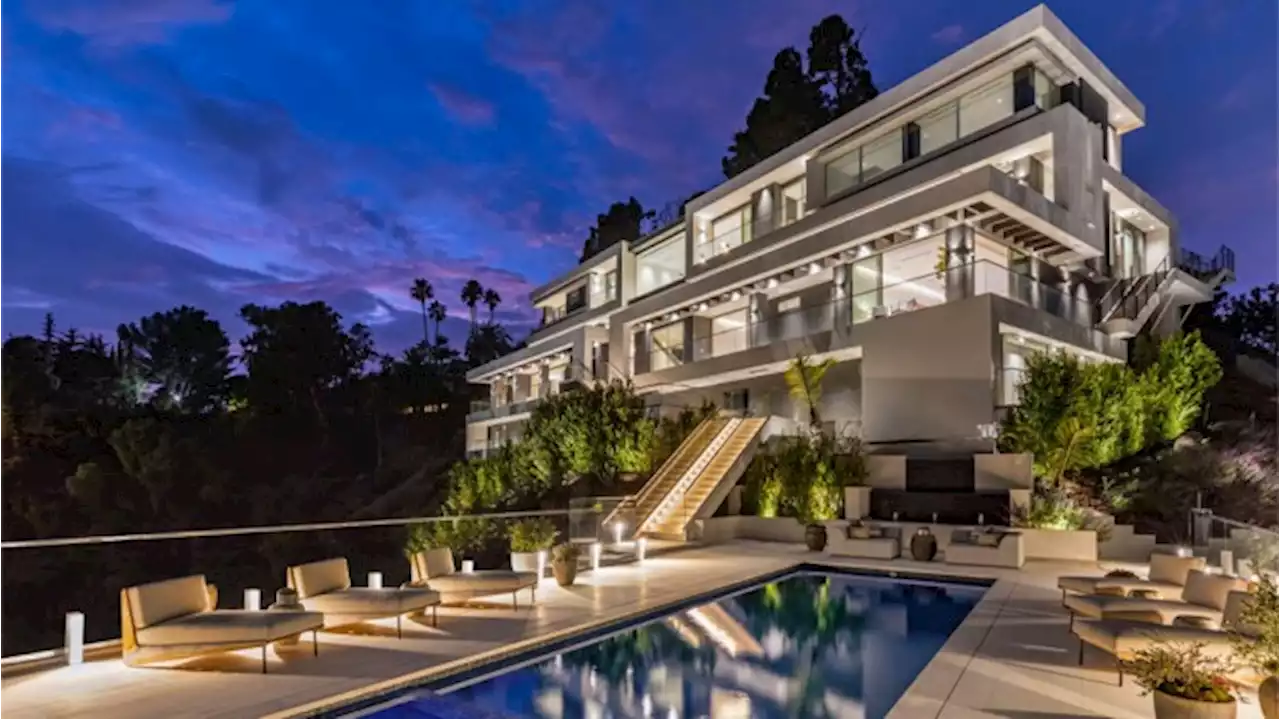 In Los Angeles, a Tech Mogul’s Revamped Mansion Is Now up for Auction