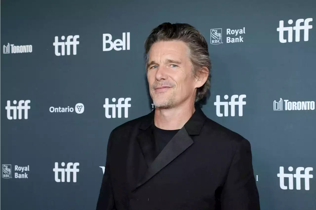 Ethan Hawke's Flight to 'Wildcat' TIFF Premiere Was Canceled, So He Took a Greyhound Bus