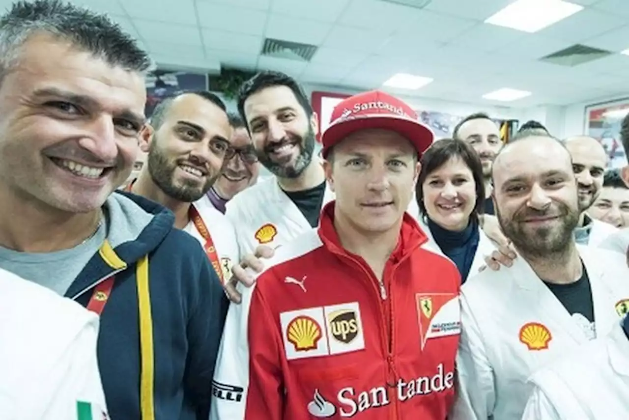 Kimi Räikkönen: Probesitzen im neuen Ferrari