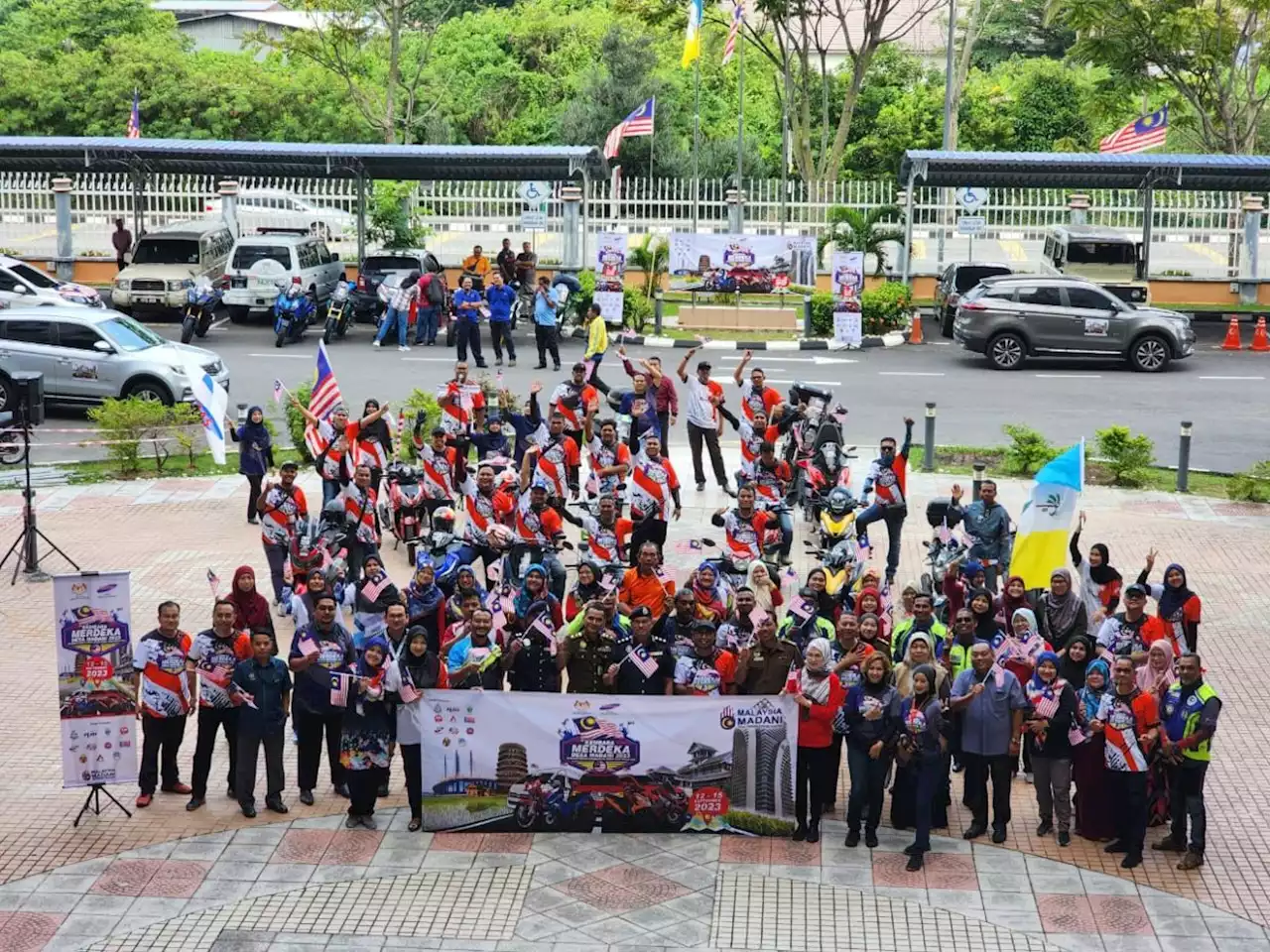 Motorcycle convoy to travel to Putrajaya from Penang to celebrate National Day and Malaysia Day