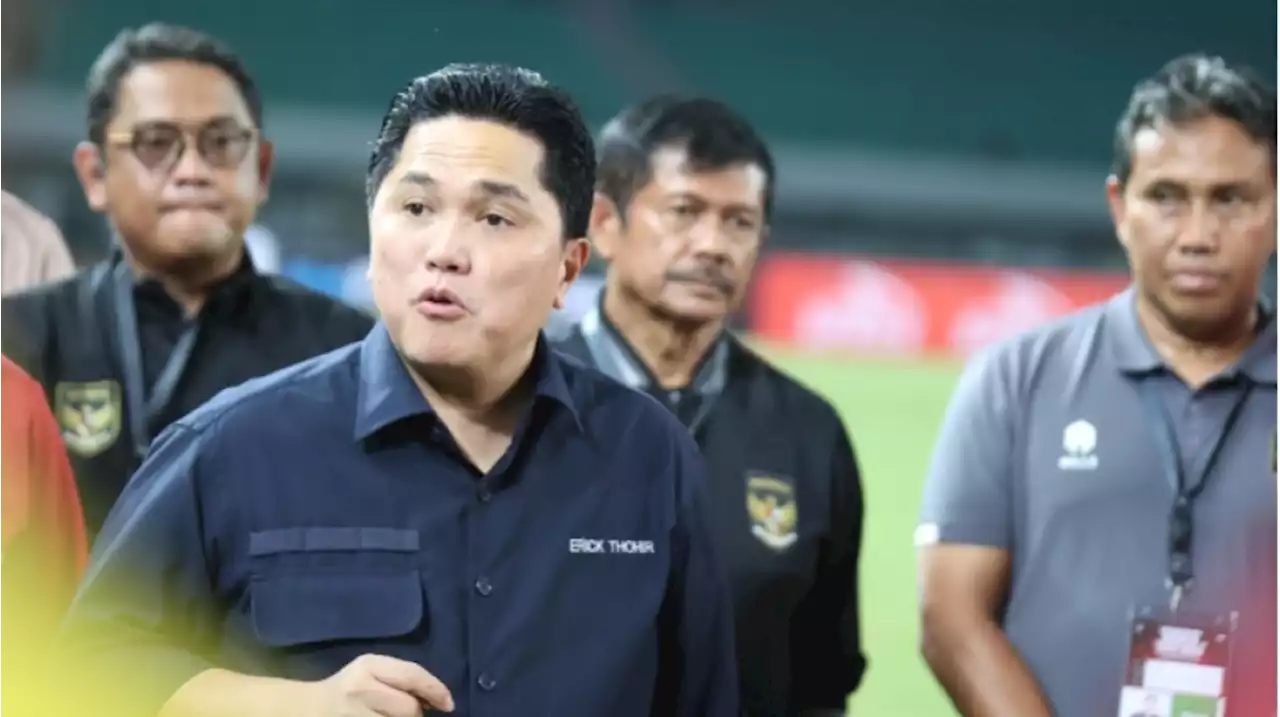 PSSI Dapat Kucuran Dana Hampir Rp400 Miliar dari Kemenpora, Erick Thohir: Ini Hal yang Lumrah