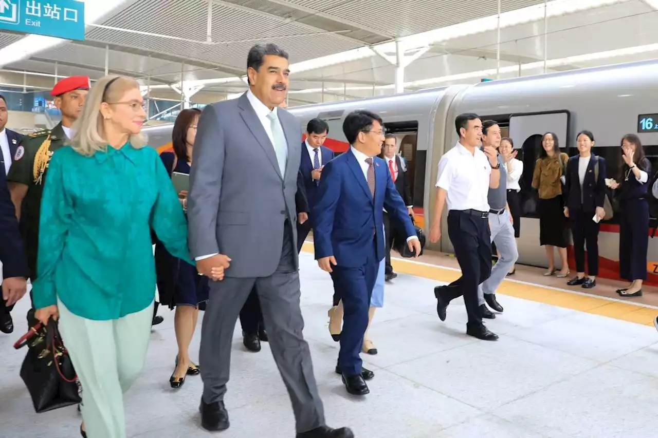 Venezuela's Maduro arrives in Beijing ahead of Xi meeting