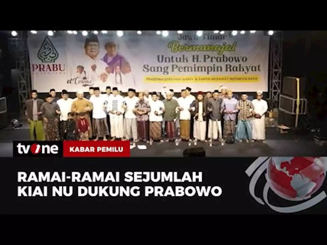 Para Kiai NU Dukung Prabowo Subianto di Pilpres 2024