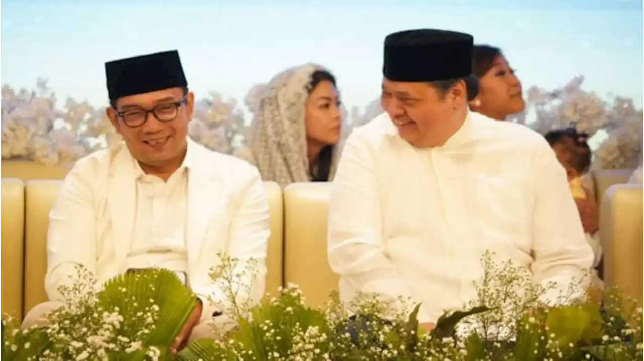 Golkar Abaikan Rumor Ridwan Kamil Dilirik PDIP Jadi Cawapres Ganjar