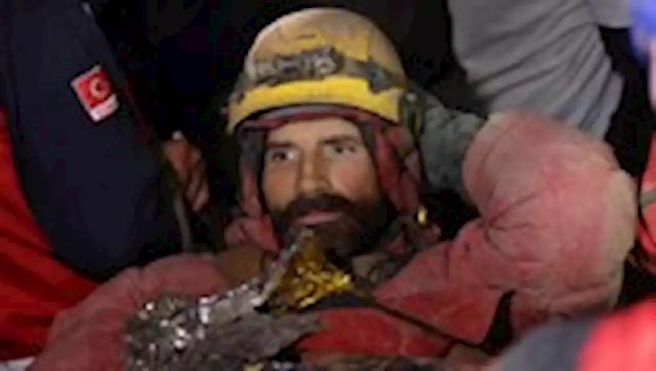 American rescued after being trapped in Turkish cave for more than a week