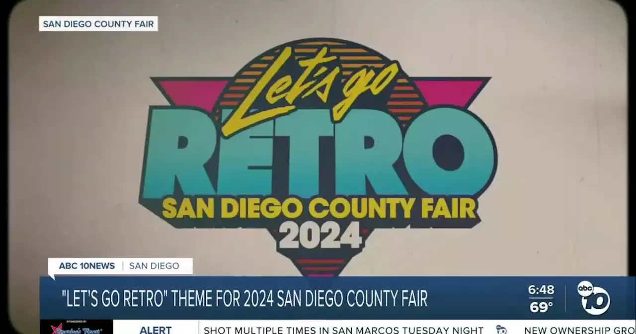 'Let's Go Retro': 2024 San Diego County Fair to celebrate past decades