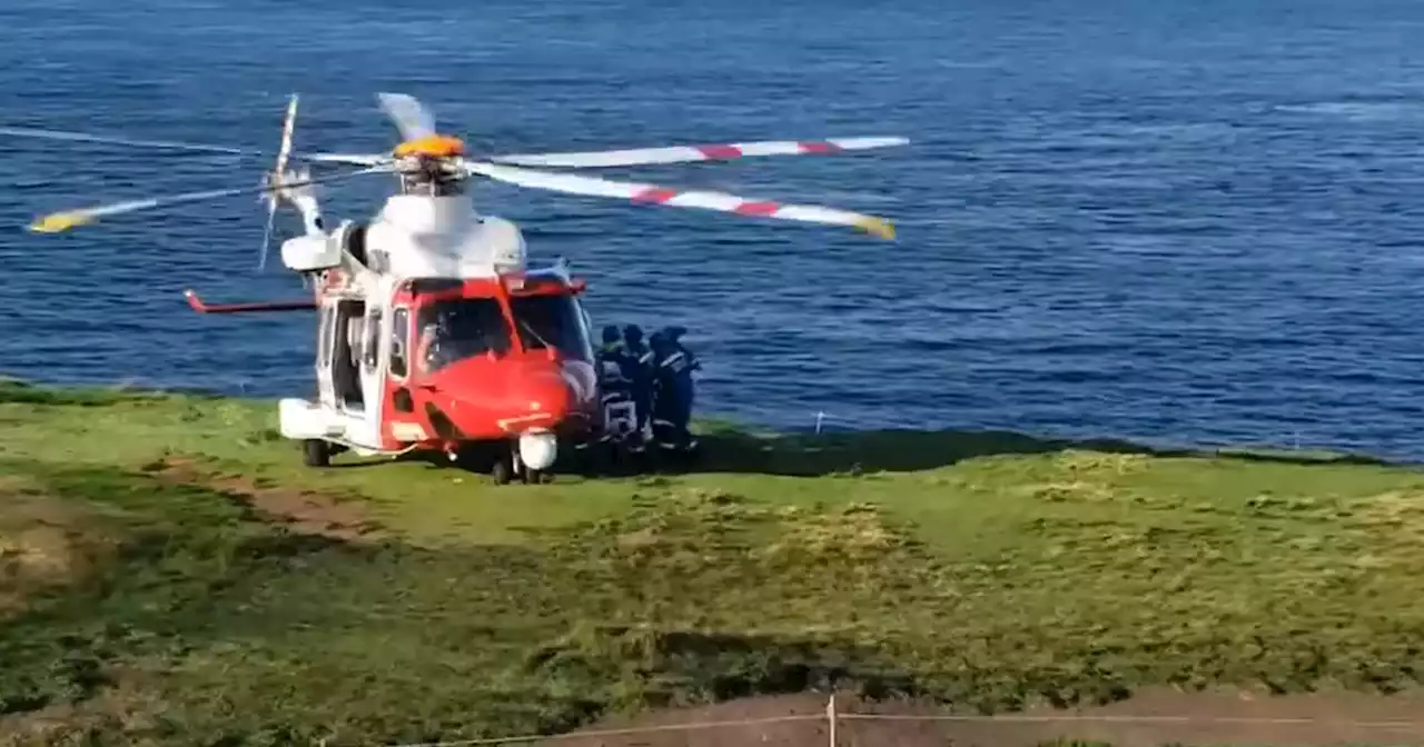 Coastguard evacuate person injured at NI tourist attraction