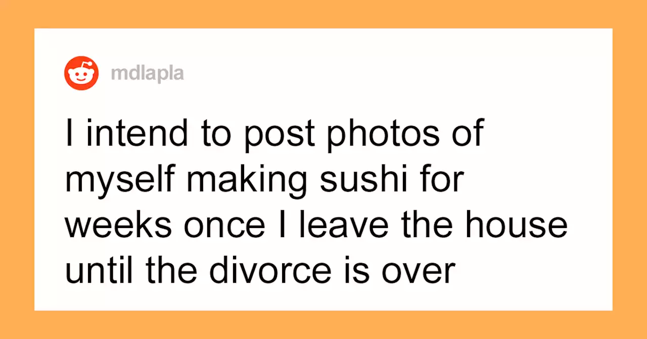 “I’ve Already Filed The Divorce Papers”: Lady Uses Sushi To Get Revenge On Her Husband