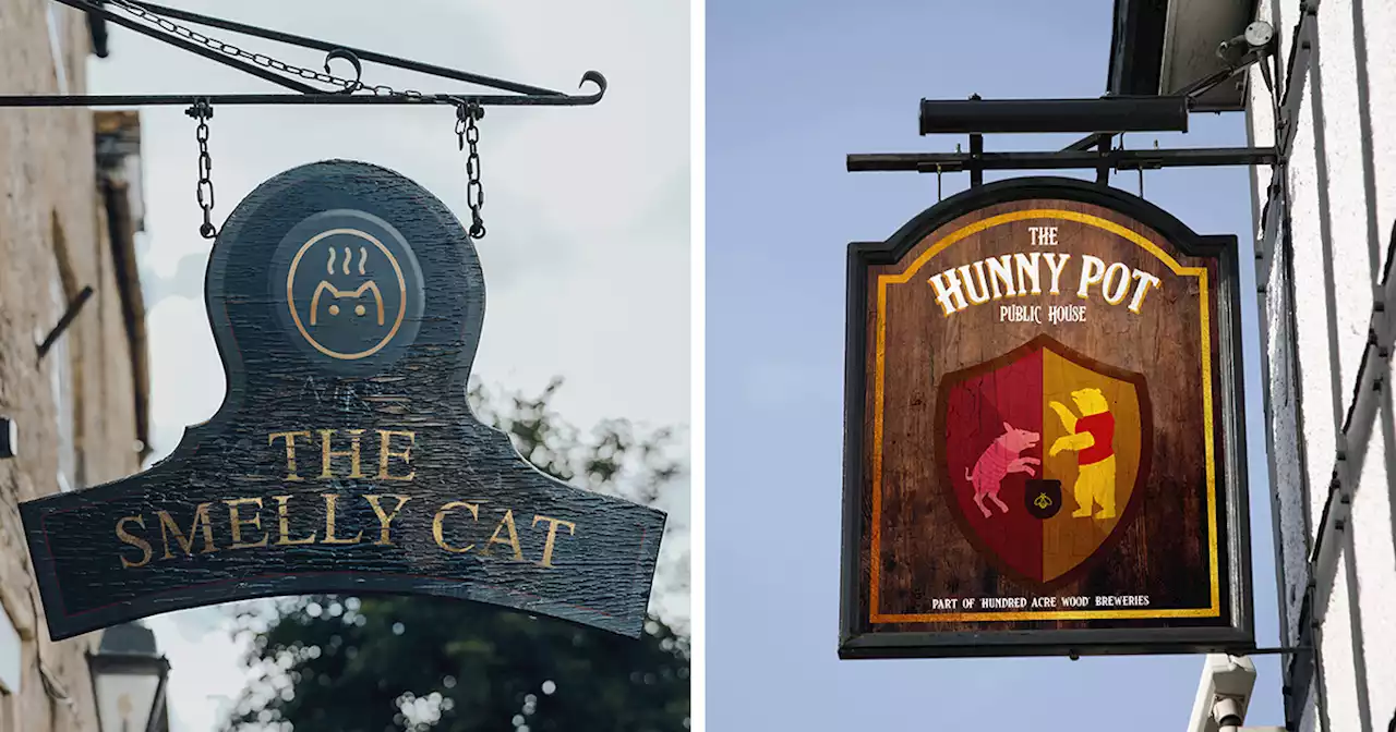 When Pop Culture Meets Pub Culture: We Created 20 Pub Signs Inspired By Iconic TV Series And Films