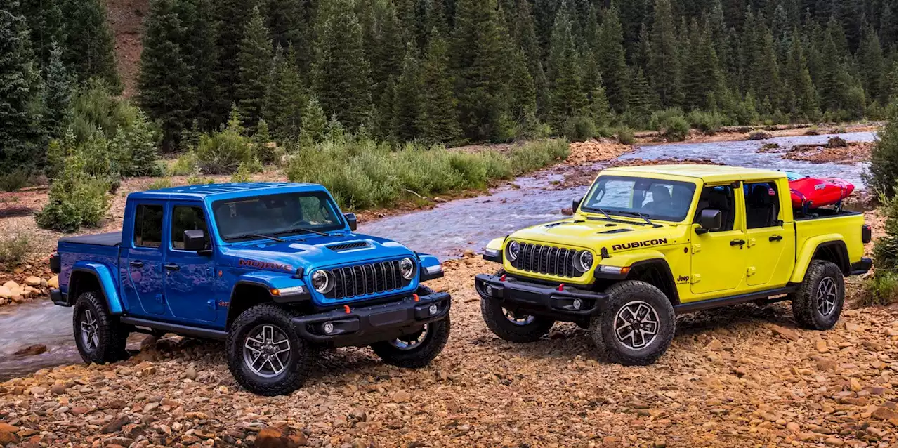 View Exterior Photos of the 2024 Jeep Gladiator