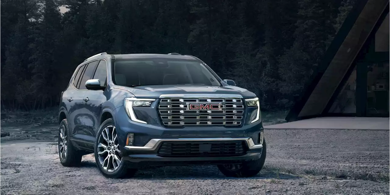 View Photos of the 2024 GMC Acadia