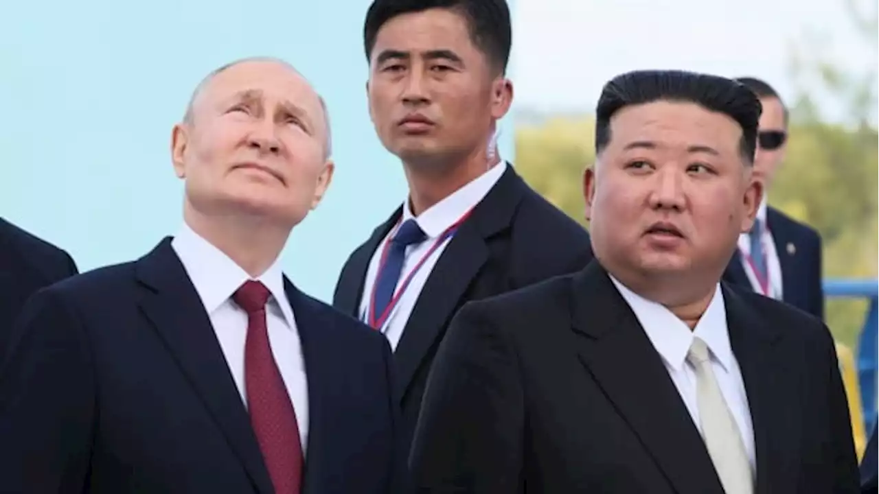 | Putin and Kim put on a show as worries mount over what Russia might promise North Korea