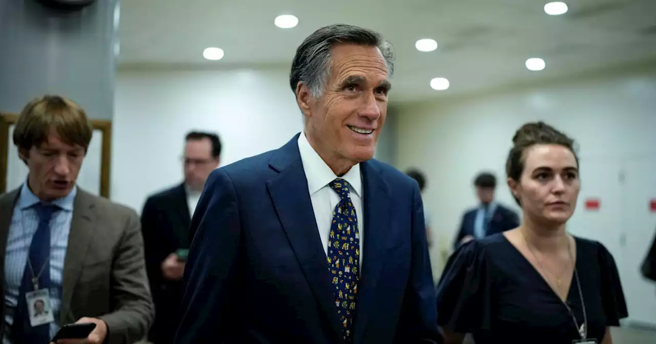 Mitt Romney says he's not running for reelection to the Senate in 2024