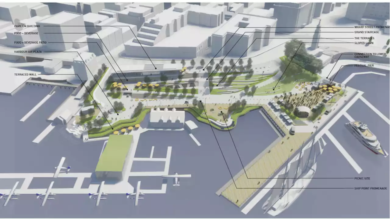 Victoria mulls plans to transform Ship Point at Inner Harbour