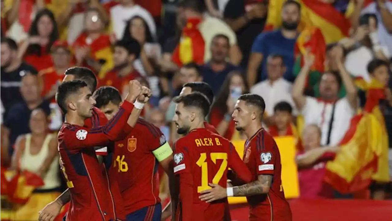 Hasil Lengkap Kualifikasi Euro: Spanyol dan Belgia Pesta Gol